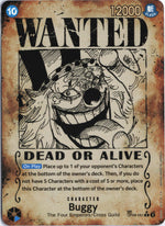 Buggy (051) (Wanted Poster) R Emperors in the New World OP09-051 NM
