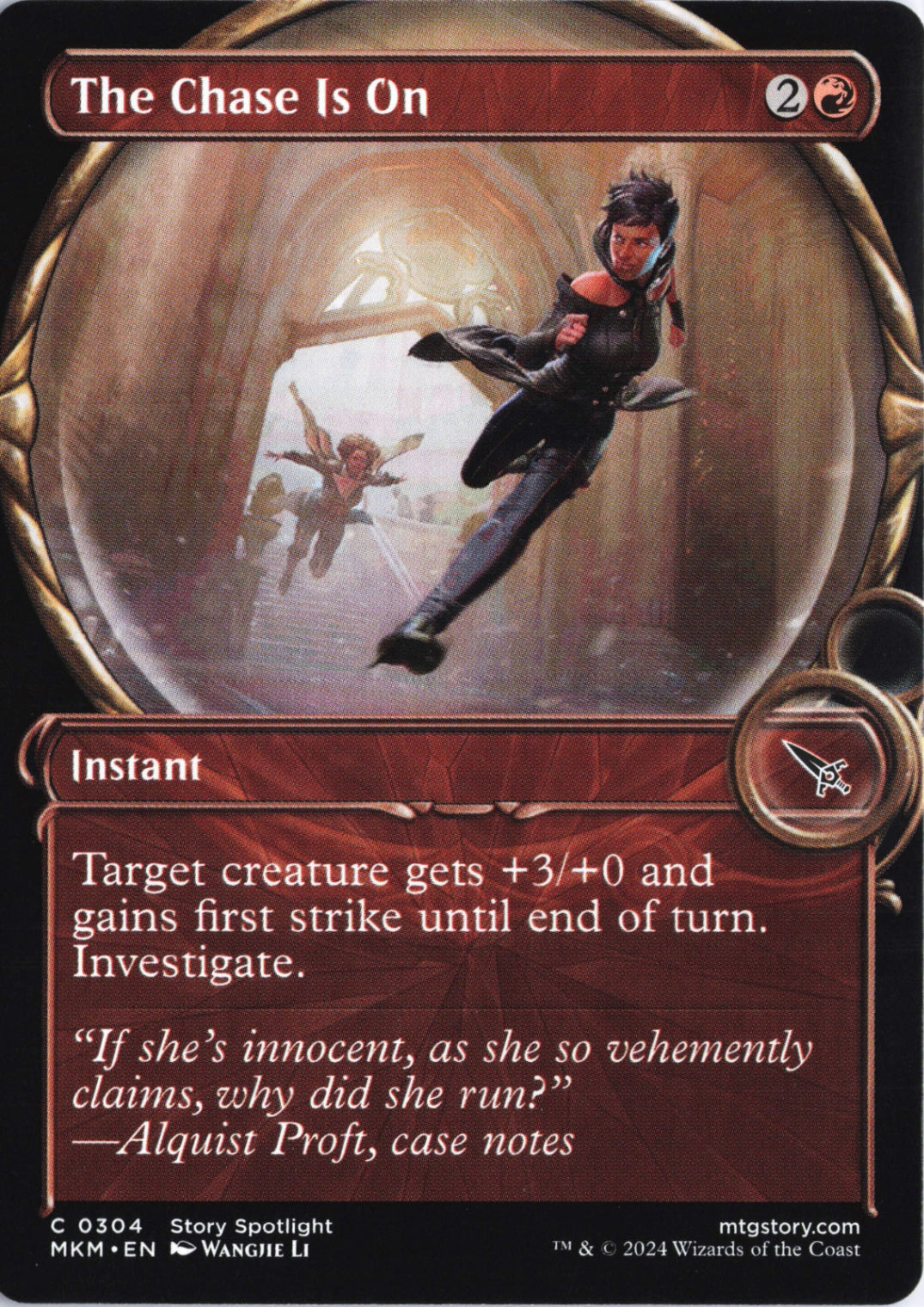 The Chase Is On (Showcase) C Murders at Karlov Manor 304 NM