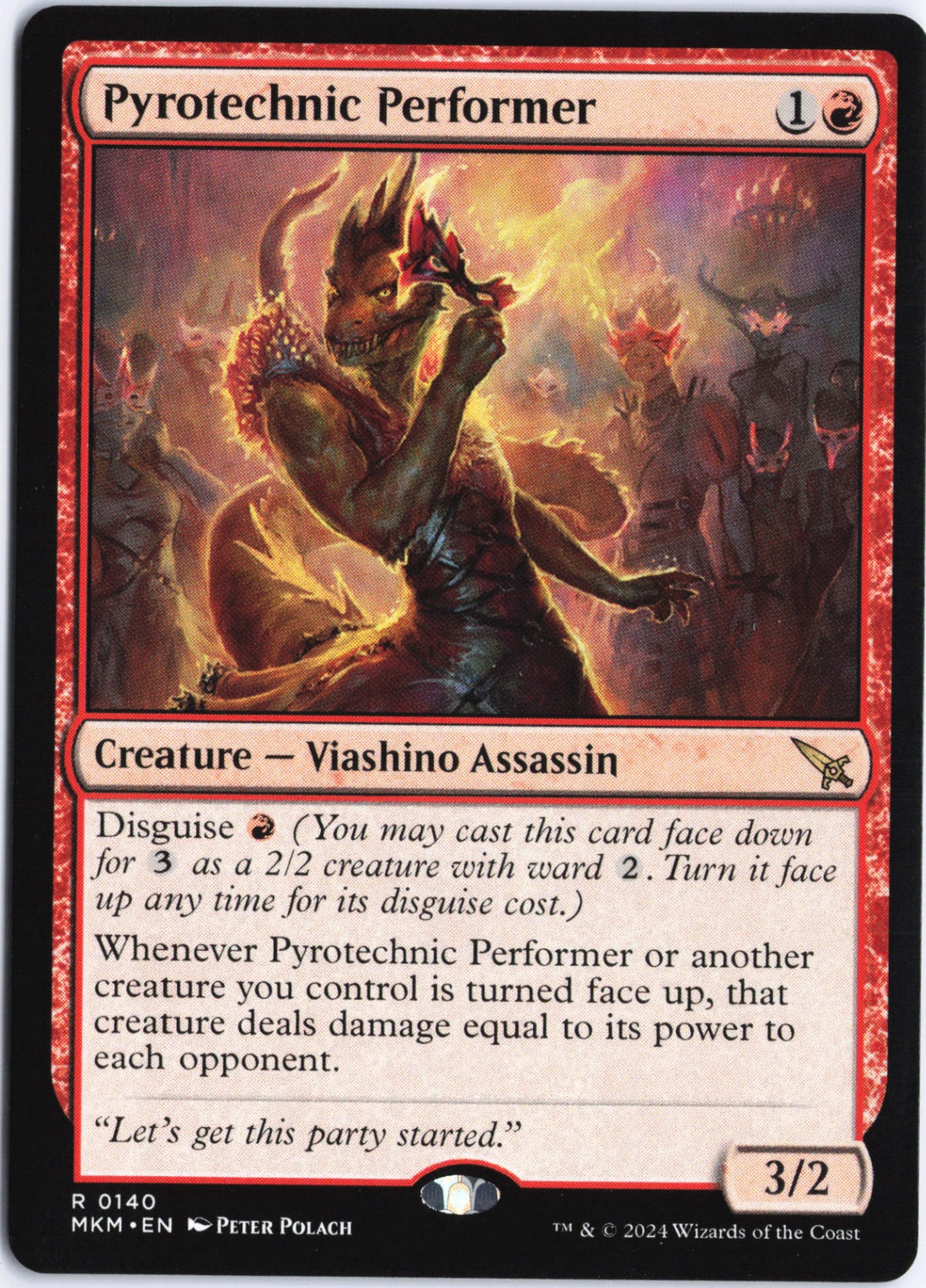 Pyrotechnic Performer R Murders at Karlov Manor 140 NM