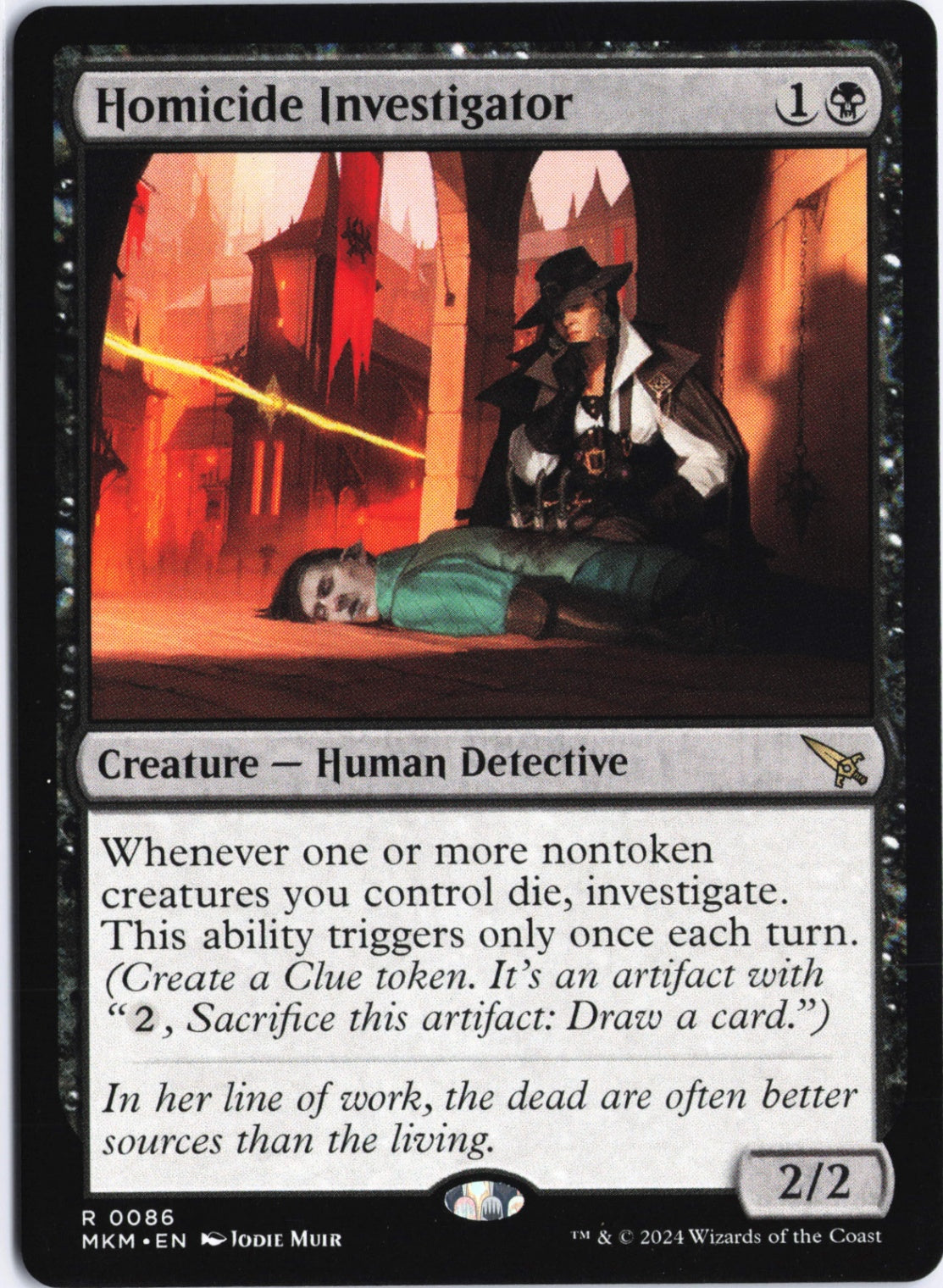 Homicide Investigator R Murders at Karlov Manor 86 NM