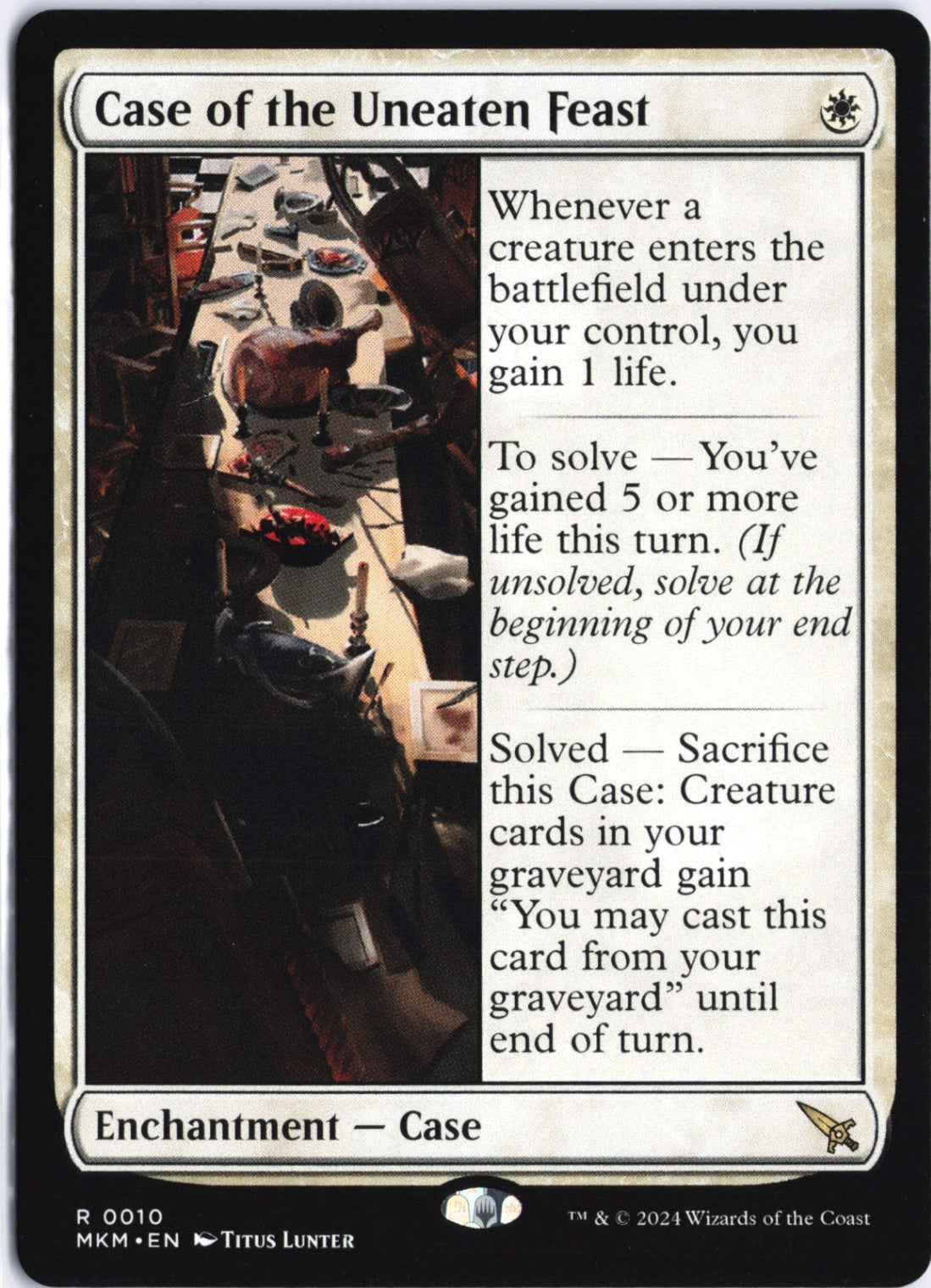 Case of the Uneaten Feast R Murders at Karlov Manor 10 NM