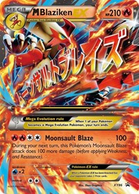 M Blaziken EX - Alternate Art Promos - XY86