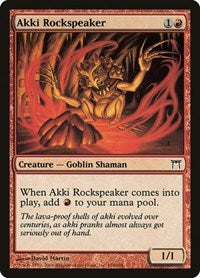 Akki Rockspeaker - Champions of Kamigawa - 154