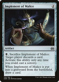 Implement of Malice - Aether Revolt - 159