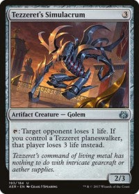 Tezzeret's Simulacrum - Aether Revolt - 193