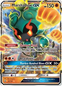 Marshadow GX - SM - Burning Shadows - 80/147