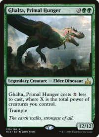 Ghalta, Primal Hunger - Rivals of Ixalan - 130