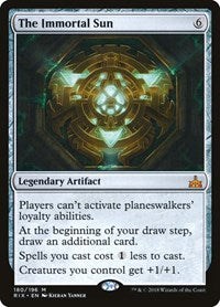 The Immortal Sun - Rivals of Ixalan - 180