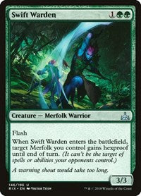 Swift Warden - Rivals of Ixalan - 146