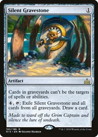 Silent Gravestone - Rivals of Ixalan - 182