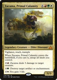 Zacama, Primal Calamity - Rivals of Ixalan - 174