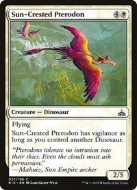 Sun-Crested Pterodon - Rivals of Ixalan - 27