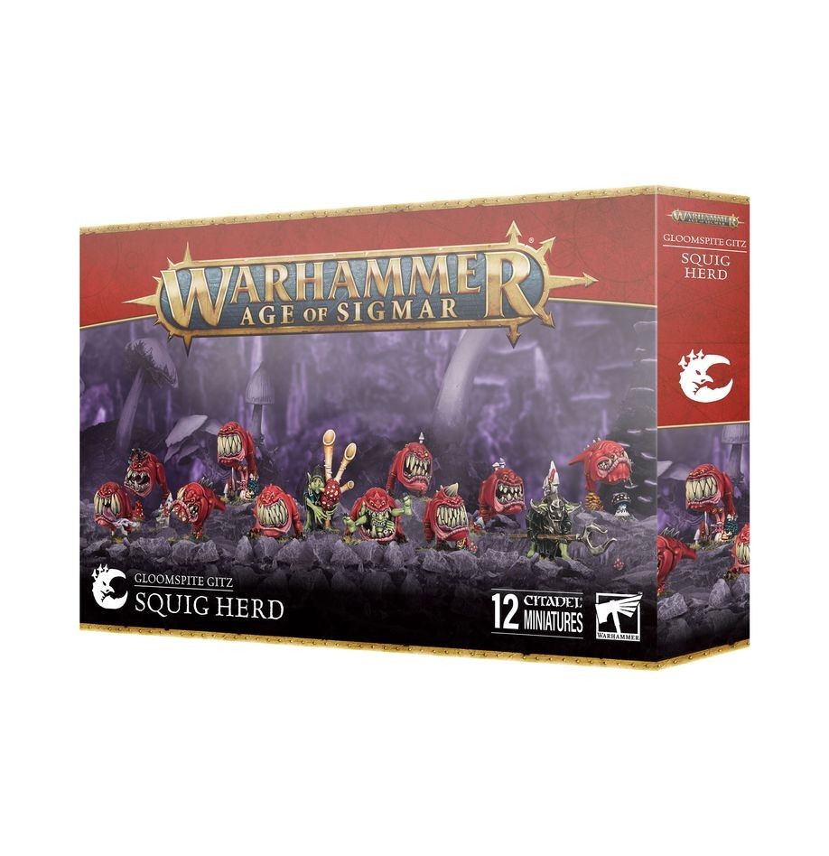 Games Workshop Age of Sigmar Gloomspite Gitz Squig Herd