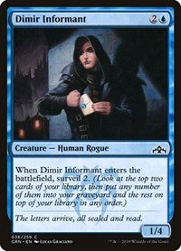Dimir Informant - Guilds of Ravnica - 36