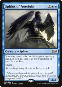 Sphinx of Foresight - Ravnica Allegiance - 55