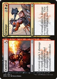 Carnival // Carnage - Ravnica Allegiance - 222