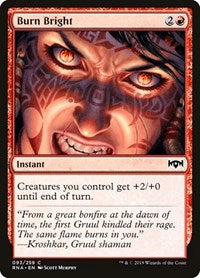 Burn Bright - Ravnica Allegiance - 93