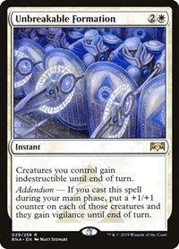 Unbreakable Formation - Ravnica Allegiance - 29