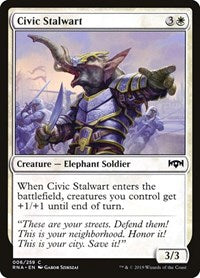 Civic Stalwart - Ravnica Allegiance - 6