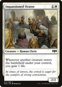 Impassioned Orator - Ravnica Allegiance - 12