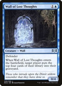 Wall of Lost Thoughts - Ravnica Allegiance - 59