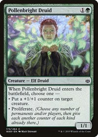 Pollenbright Druid - War of the Spark - 173