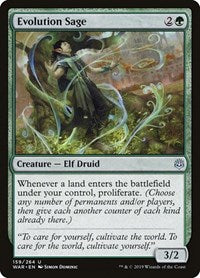 Evolution Sage - War of the Spark - 159