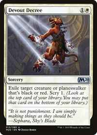 Devout Decree - Core Set 2020 - 13