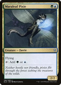 Maraleaf Pixie - Throne of Eldraine - 196