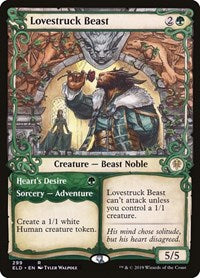 Lovestruck Beast (Showcase) - Throne of Eldraine - 299
