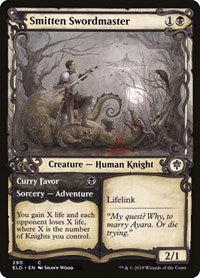 Smitten Swordmaster (Showcase) - Throne of Eldraine - 290