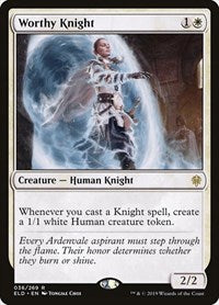 Worthy Knight - Throne of Eldraine - 36