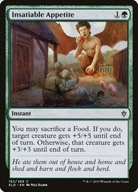 Insatiable Appetite - Throne of Eldraine - 162