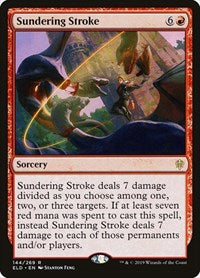 Sundering Stroke - Throne of Eldraine - 144