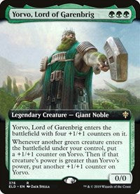 Yorvo, Lord of Garenbrig (Extended Art) - Throne of Eldraine - 376