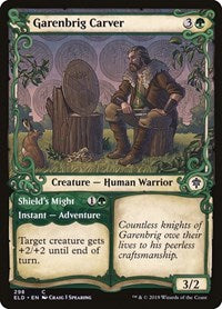 Garenbrig Carver (Showcase) - Throne of Eldraine - 298