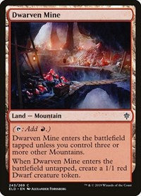 Dwarven Mine - Throne of Eldraine - 243