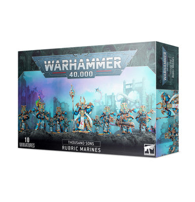 Games Workshop Warhammer 40,000 - Thousand Sons Rubric Marines