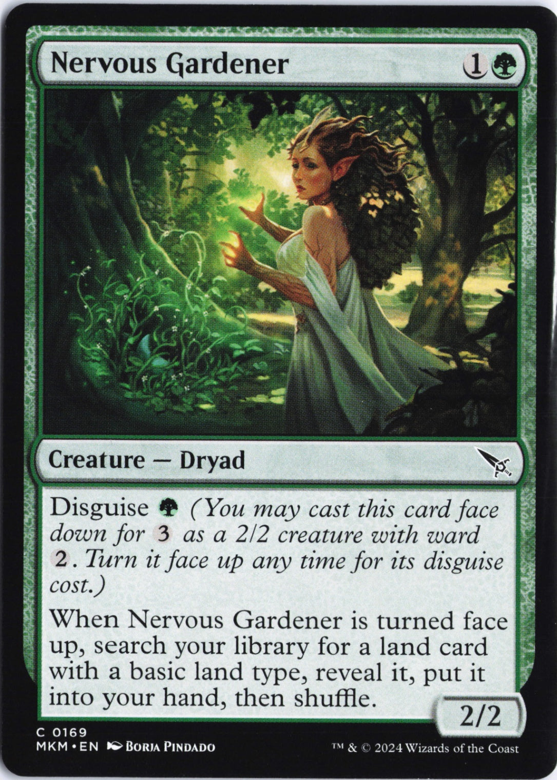 Nervous Gardener C Murders at Karlov Manor 169 NM