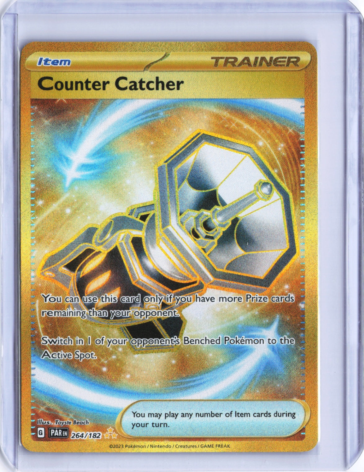 Counter Catcher Hyper Rare SV04: Paradox Rift 264/182 NM