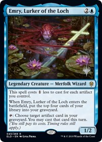 Emry, Lurker of the Loch - Promo Pack: Throne of Eldraine - 43
