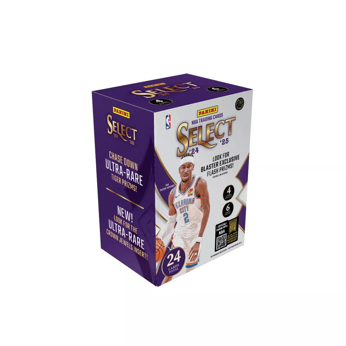 2024-25 Panini NBA Select Basketball Trading Card Blaster Box