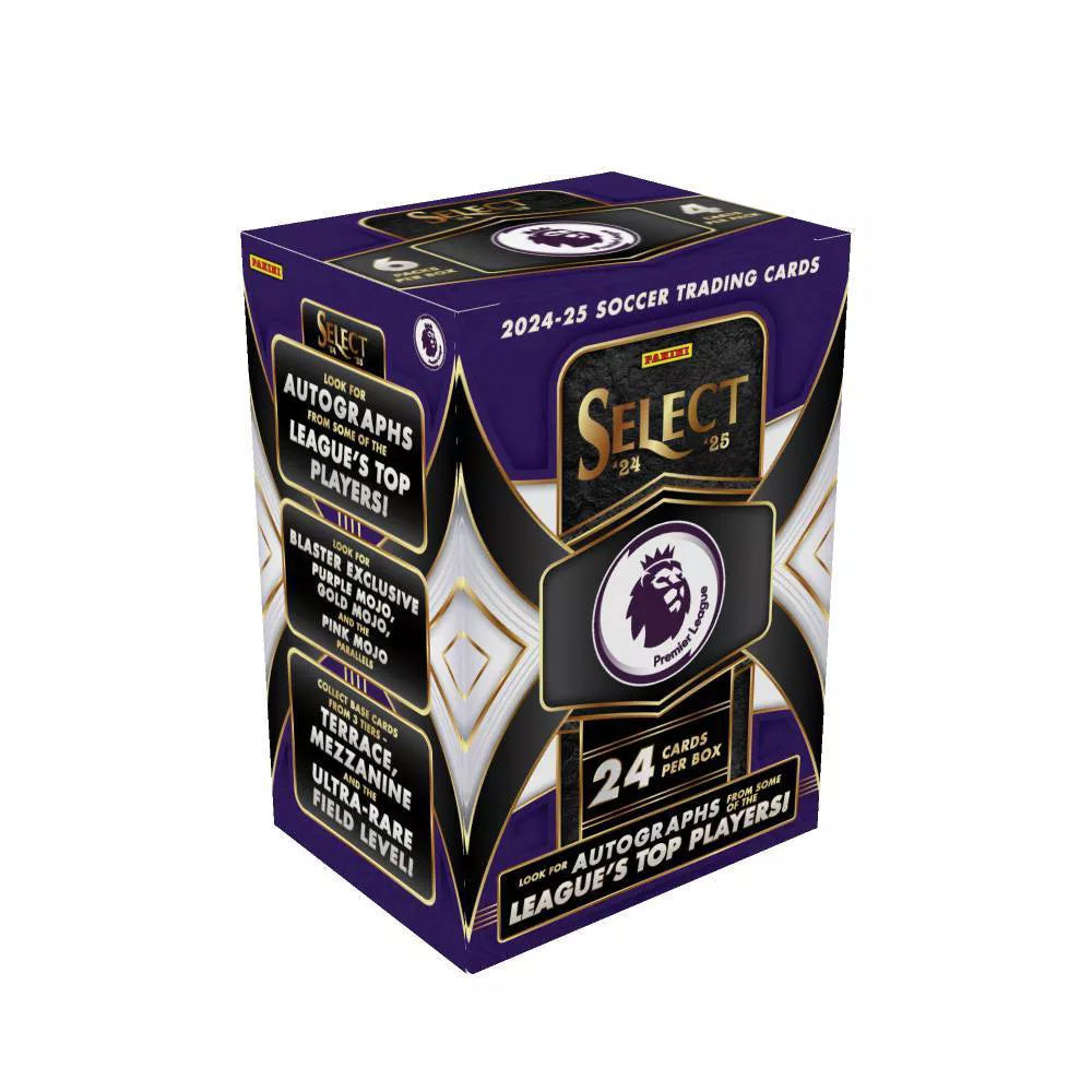 2024-25 Panini Select Premier League Soccer Trading Card Blaster Box