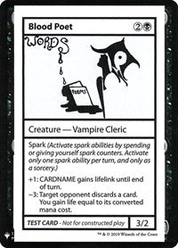 Blood Poet - Mystery Booster: Convention Edition Exclusives