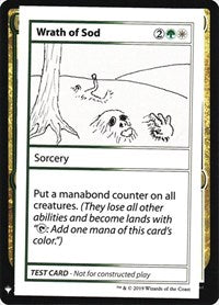 Wrath of Sod - Mystery Booster: Convention Edition Exclusives