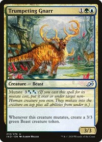 Trumpeting Gnarr - Ikoria: Lair of Behemoths - 213