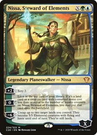 Nissa, Steward of Elements - Commander 2020 - 224