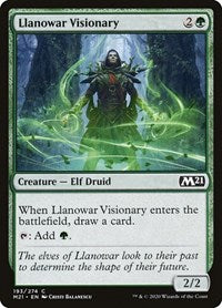 Llanowar Visionary - Core Set 2021 - 193