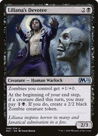 Liliana's Devotee - Core Set 2021 - 109