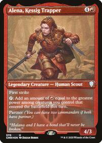 Alena, Kessig Trapper (Foil Etched) - Commander Legends - 570
